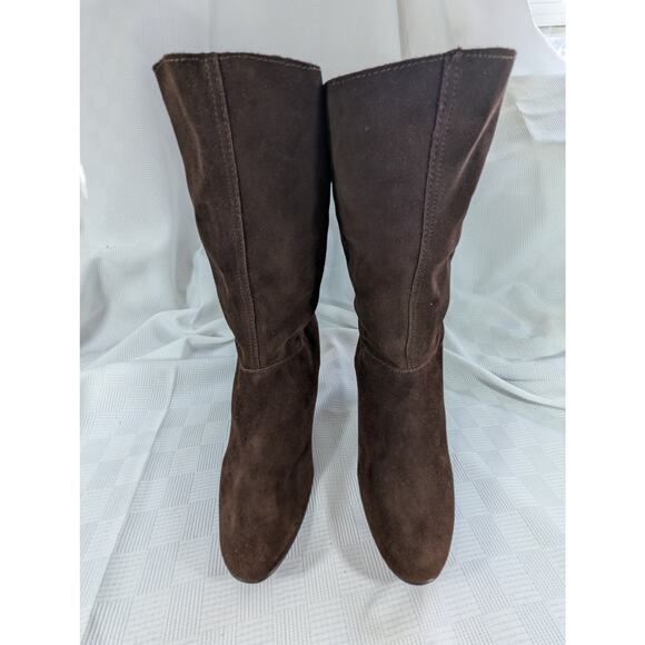 Steve Madden Brown Heeled Boots - Picture 4 of 14